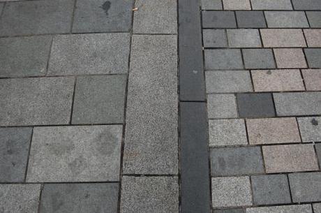 New Road, Brighton, Shared Space - Paving Detail