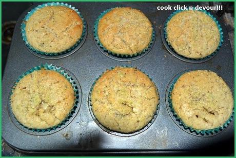 Egg less almond muffins