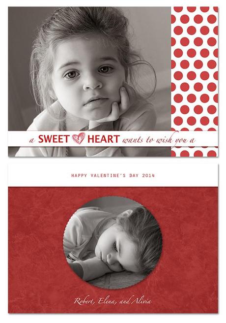 Sweetheart Unisex Valentines Day Card via Cropped Stories