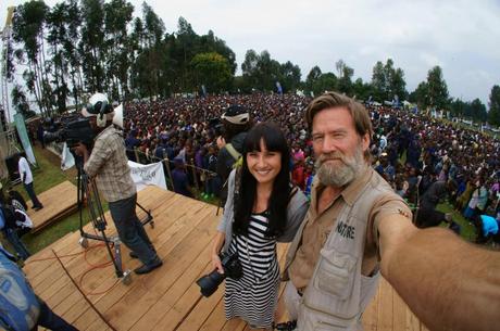 Ian Redmond O.B.E. Chairman of The Gorilla Organization at Kwita Izina 2013 Ian Redmond O.B.E. Chairman of The Gorilla Organization at Kwita Izina 2013. gorilla naming ceremony