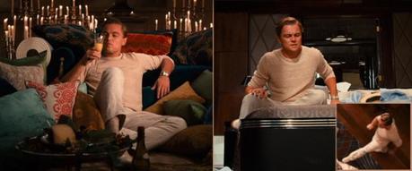 Gatsby’s Sweater Sweater and Linen Slacks (2013) She doesn't wax lyrical about his shoes either, but - in her defense - we don't really see much of those.