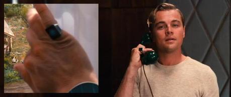 Gatsby’s Sweater Sweater and Linen Slacks (2013) Gatsby's ring is actually the first glimpse we get of him in the film.