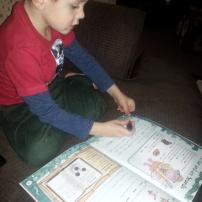 2014-01-14 17.19.42 Helping Little Mr A learn at home with Letts and Collins