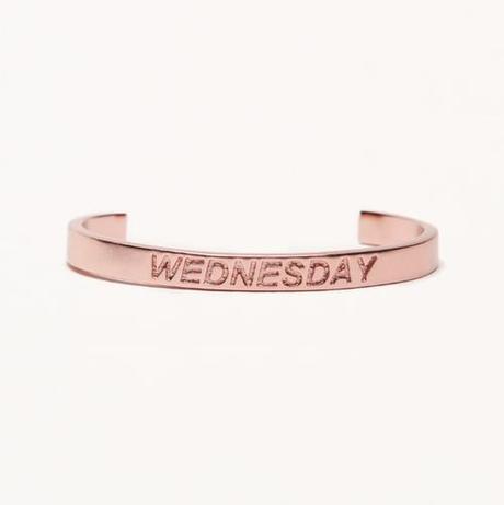 Rose Gold Wednesday Mean girls jewelry