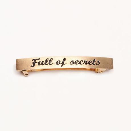 Full of Secrets hair clip Mean Girls Jewelry