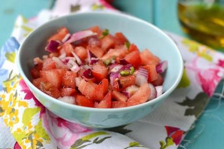 Ethiopian Tomato Salad Ethiopian Tomato Salad