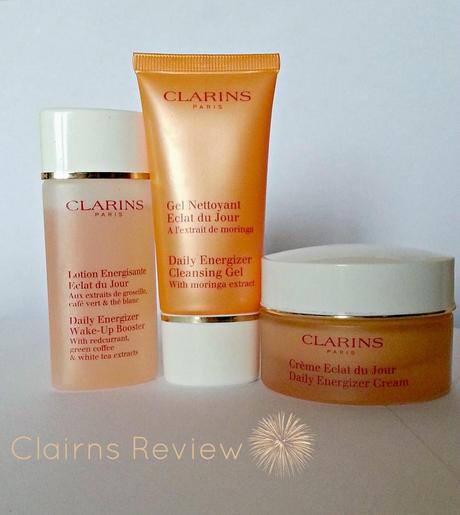 Skincare routine - Clarins Daily Energizer Range