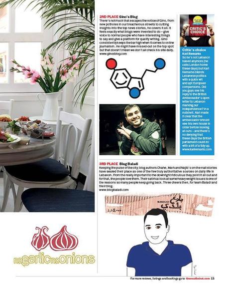 NoGarlicNoOnions: Best Blog by Time Out Beirut Readers 1512536_10151874081407887_1587198930_n