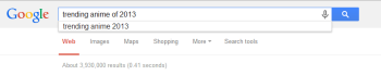 Life From Japan: Top Ten Trending Anime in 2013 Top Trending Anime 2013