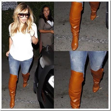 Kim Kardashian is Back in Skinny Jeans