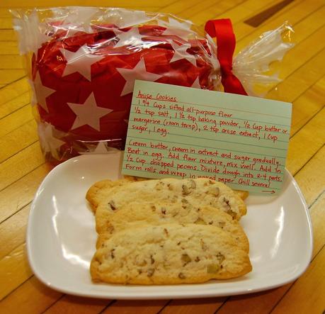 Post-Holiday Anise Pecan Cookies