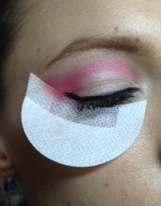How I Created The Sharp Pink Eyeshadow Look For Style Magazine shadow shields