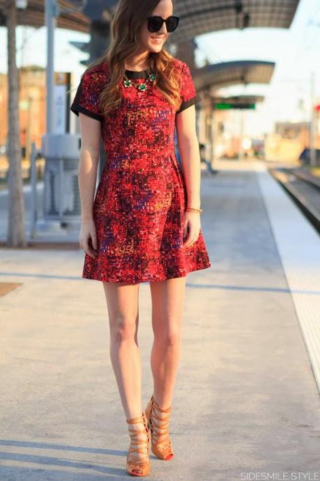 RED GEO PRINT RED GEO PRINT