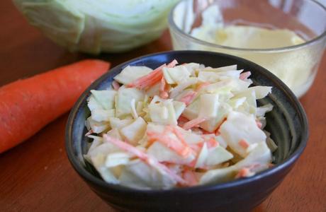 Coleslaw with Homemade Dressing (Dairy, Gluten/Grain and Refined Sugar Free)