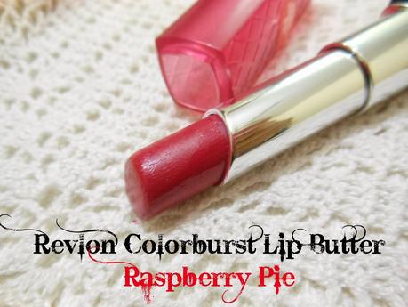 Revlon Colorburst Lip Butter 010 Raspberry Pie : Review, Swatch, LOTD