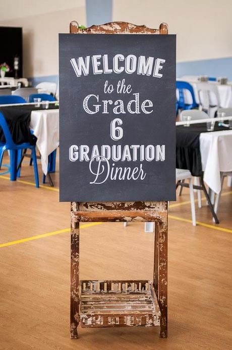 School themed Graduation Dinner by The Sweet Society and The Little Big Company