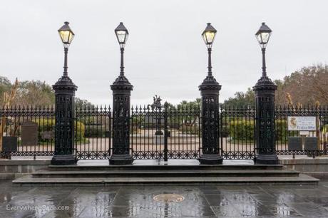 Jackson Square Park Closed