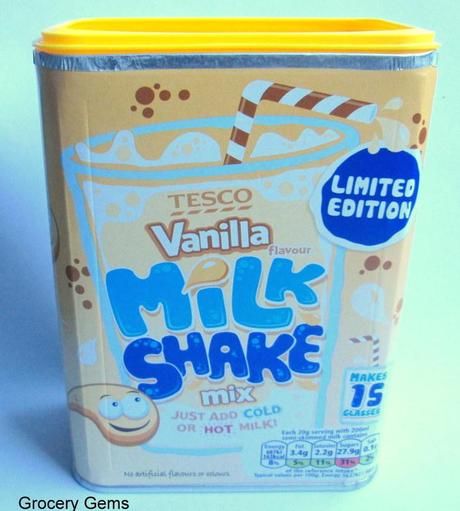 Quick Review: Tesco Limited Edition Vanilla Milkshake Mix Quick Review: Tesco Limited Edition Vanilla Milkshake Mix