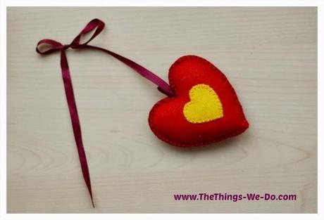 Felt Heart | Valentine’s Day Gift Idea