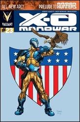 X-O Manowar #23 Cover - Raney Variant