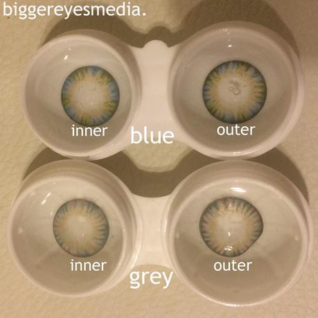 Beuberry Charm 4 Tones Blue Circle Lens Review & Coupon