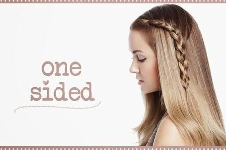 French braid Style, One Sided French Braid HairStyle,