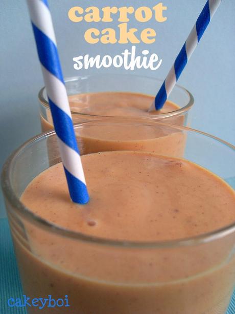 Detox with a Carrot Cake Smoothie