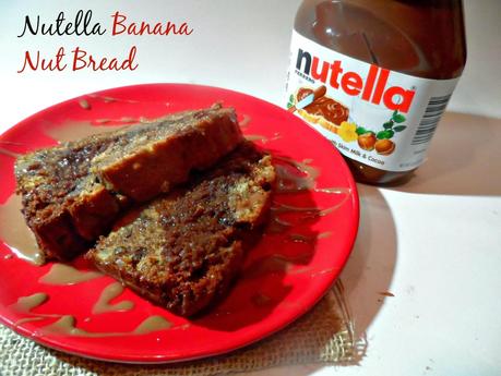 Celebrate National Nutella Day with Easy Nutella Banana Nut Bread {Recipe}