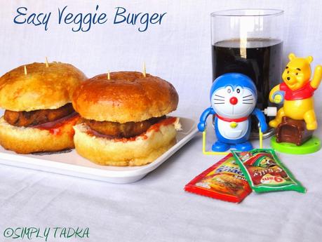 Easy Veggie Burger | Burger Recipes
