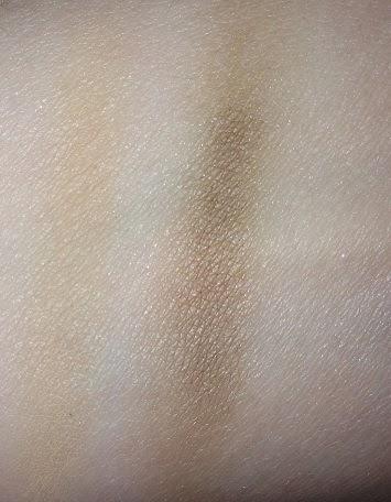 Milani Brow and Eye Highlighters in Vanilla/Natural Taupe