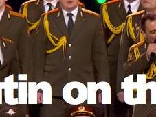 Russian Police Choir: Like Then Should’ve Putin Five Rings We’re Night Sochi.