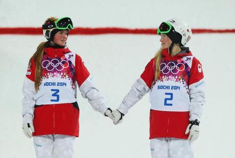 Justine & Chloe Dufour-Lapointe via @RDS