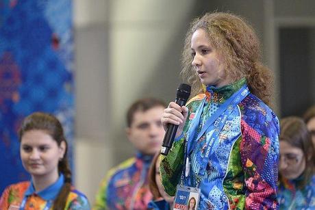 Rainbow uniforms for Russian Olympic volunteers?
