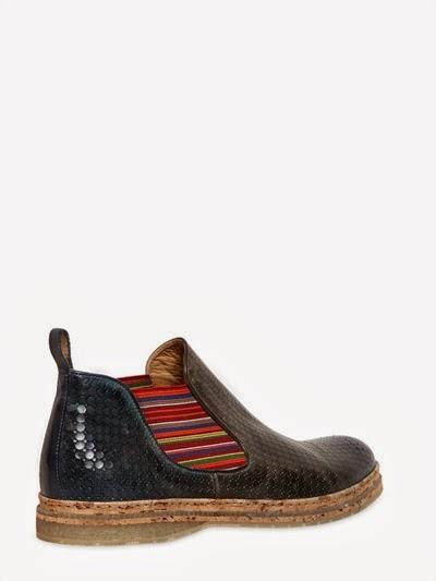 Bohemian Rhapsody: Koil Printed Hand-Painted Leather Boots Bohemian Rhapsody: Koil Printed Hand-Painted Leather Boots