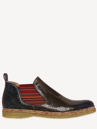 Bohemian Rhapsody: Koil Printed Hand-Painted Leather Boots Bohemian Rhapsody: Koil Printed Hand-Painted Leather Boots