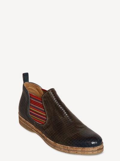 Bohemian Rhapsody: Koil Printed Hand-Painted Leather Boots Bohemian Rhapsody: Koil Printed Hand-Painted Leather Boots