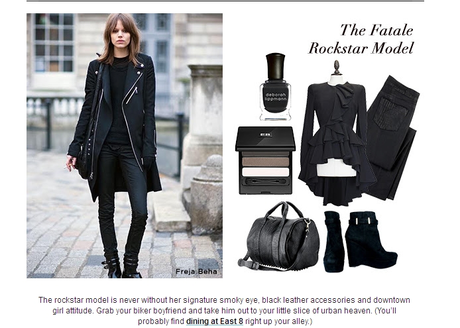 Outfit Inspiration for The Fatale Rockstar