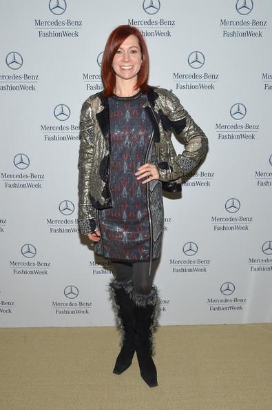 Carrie Preston Mercedes Benz Fashion Week Mike Coppola Getty Images 9