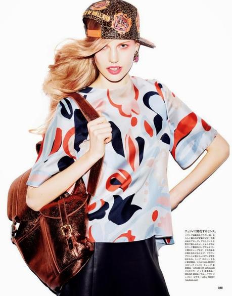 Eisabeth Erm by Matt Irwin for Vogue Japan March 2014