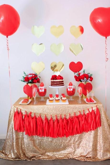 Valentine's Day Table by Perfectly Sweet