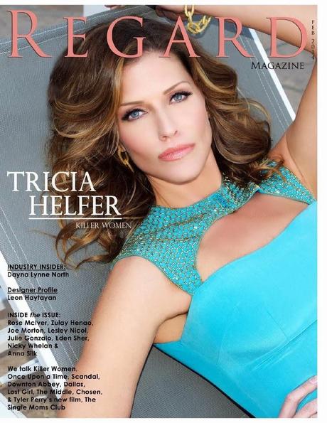 Tricia Helfer - Regard magazine  February 2014