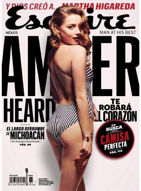 Amber Heard For Esquire Mexico February 2014
