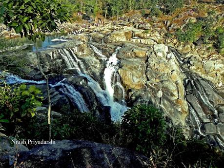 Geology of Dasam Falls in Ranchi district of Jharkhand State, India.