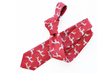 Zebra Tie in Red image Zebra Tie in Red
