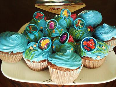 Isabelle's 4th Birthday NEMO Cupcakes!