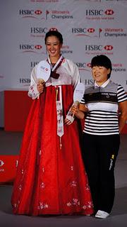 Michelle Wie Promotes Education during golf day in Asia Michelle Wie_Jiyai Shin