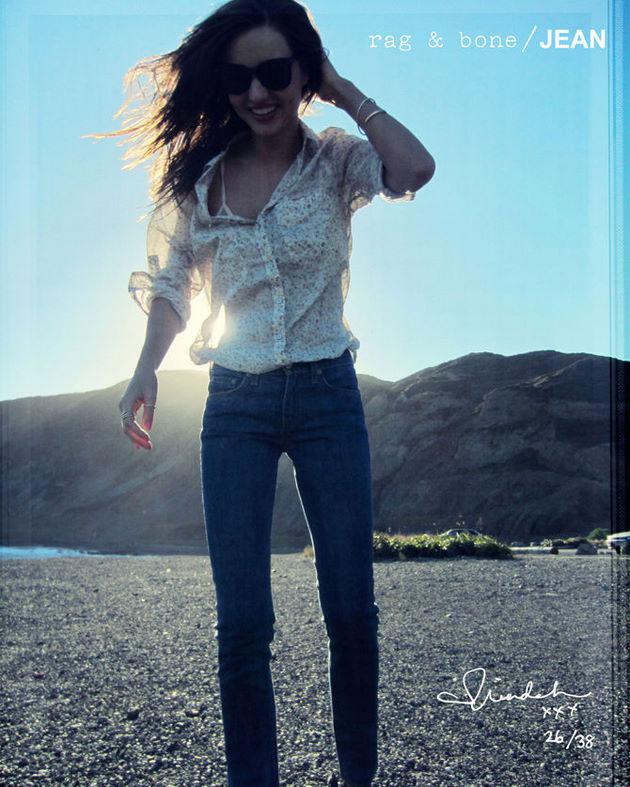 ragbonejeanmirandakerr2 Miranda Kerr for RAG & BONE