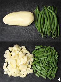 Pesto, Potatoes and Green Beans Pasta