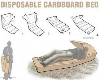 Disposable bed by Nikolay Suslov