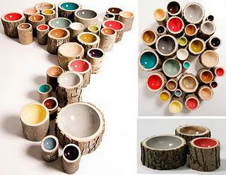 Eco designed Wood Bowls